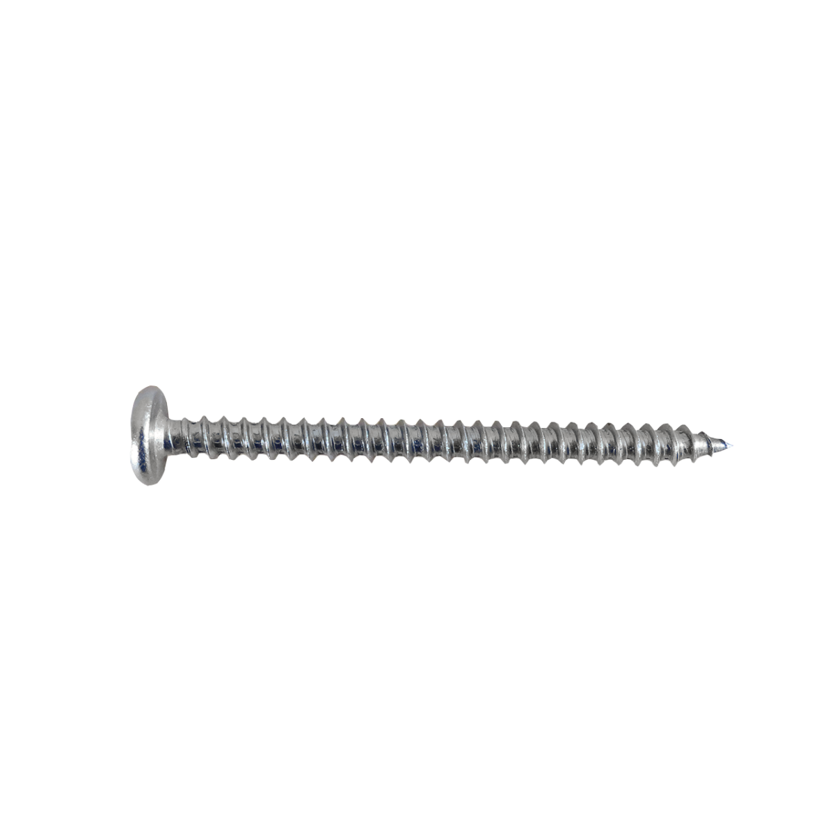 #10 2-1/2" STAINLESS STEEL PANCAKE SCREWS