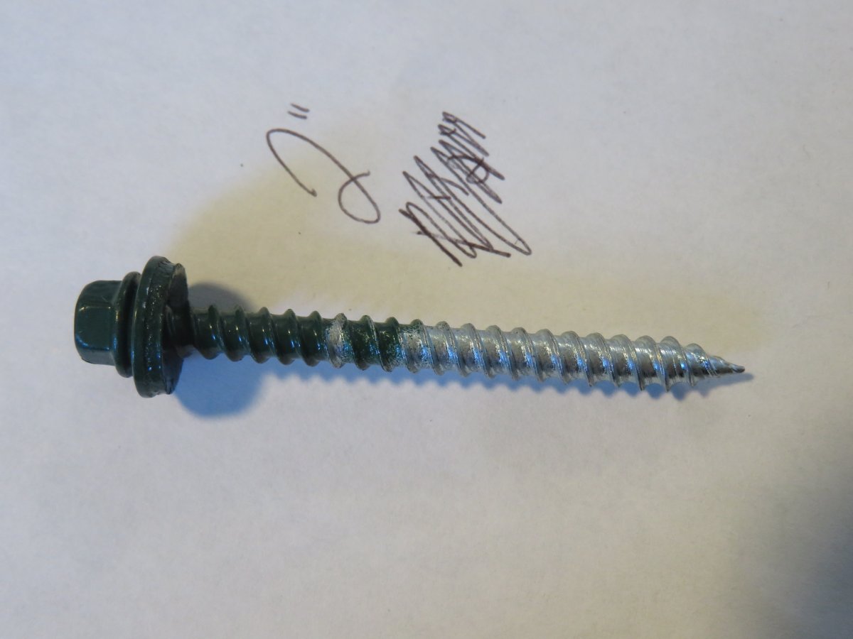 2" PAINTED SCREW (50PC)