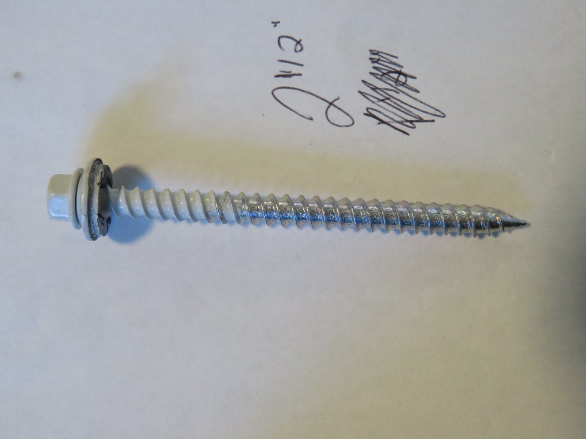 2-1/2" PAINTED SCREW (50PC)