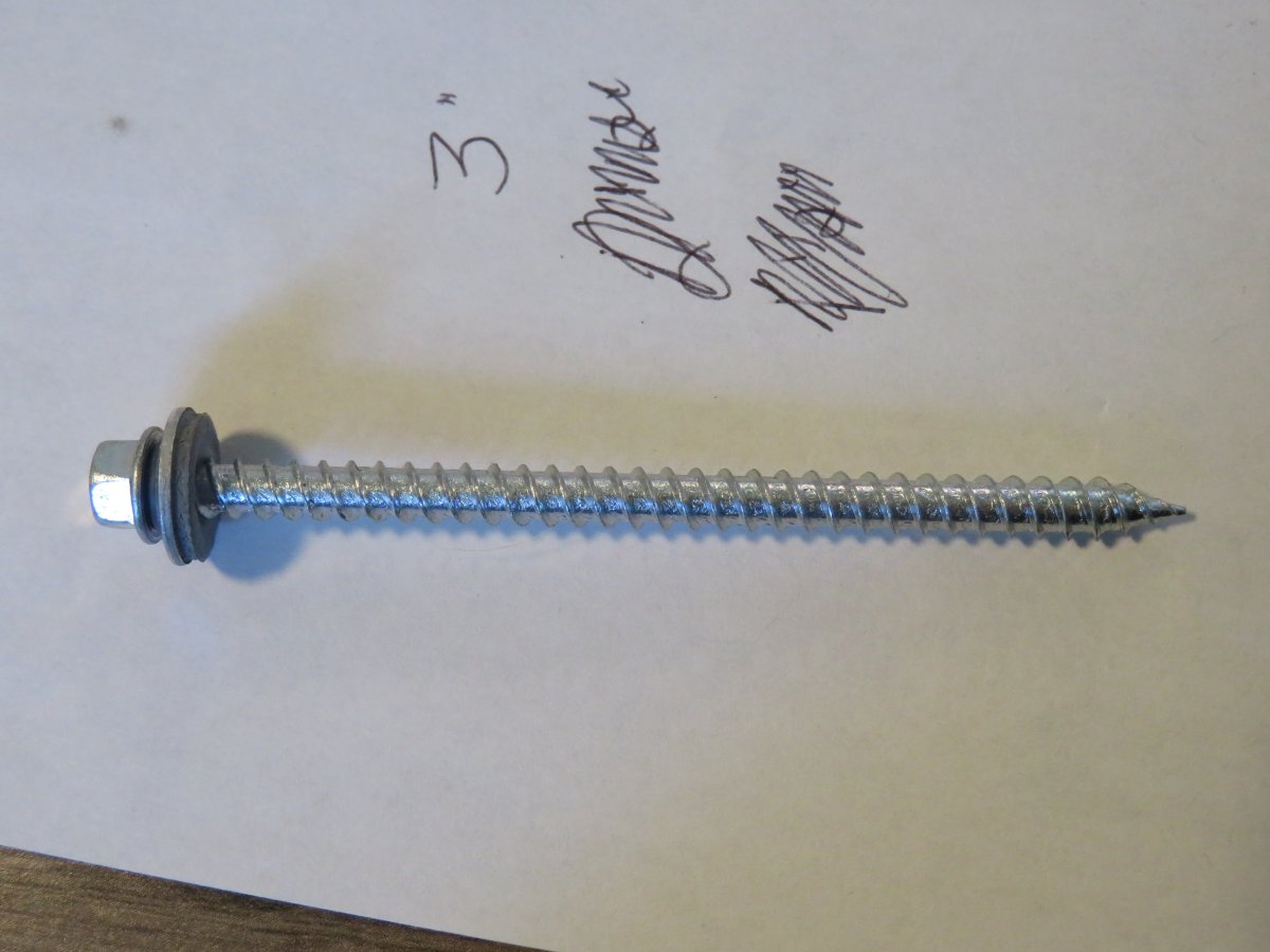 3" GALVANIZED SCREW (250)