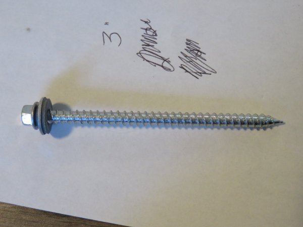 3" GALVANIZED SCREW (250)