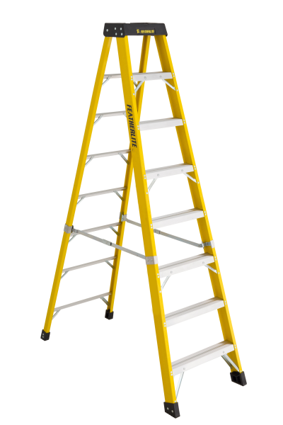 8' EXT HEAVY DUTY STEP LADDER#6408