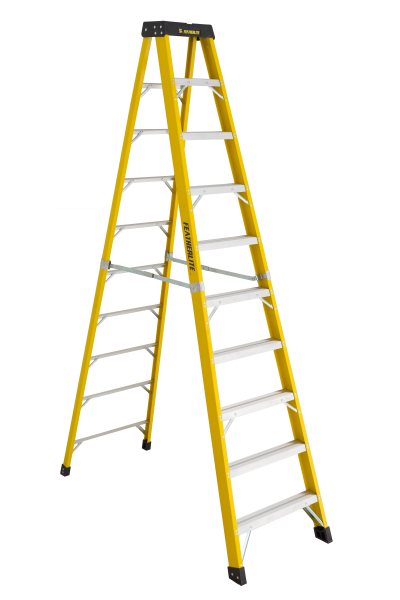 10' EXT HEAVY DUTY STEP LADDER#6410