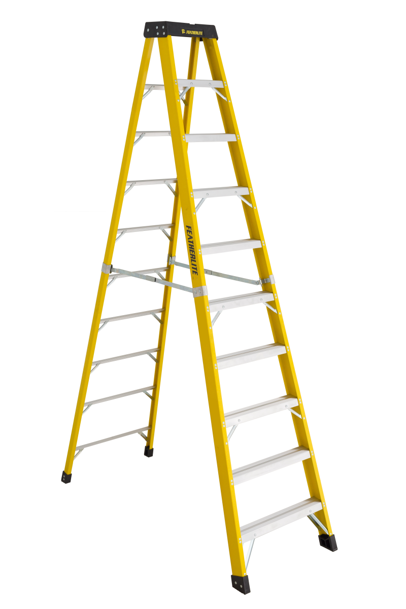 10' EXT HEAVY DUTY STEP LADDER#6410
