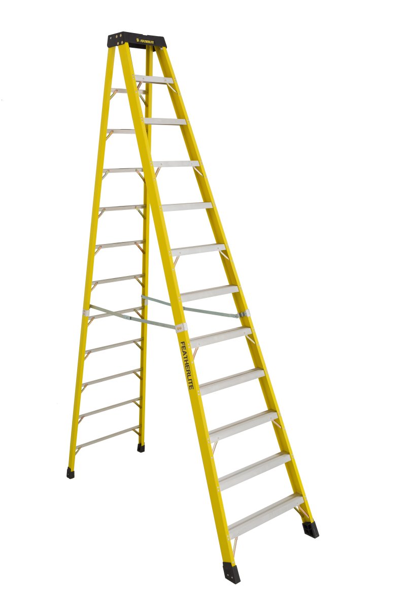 12' EXT HEAVY DUTY STEP LADDER#6412