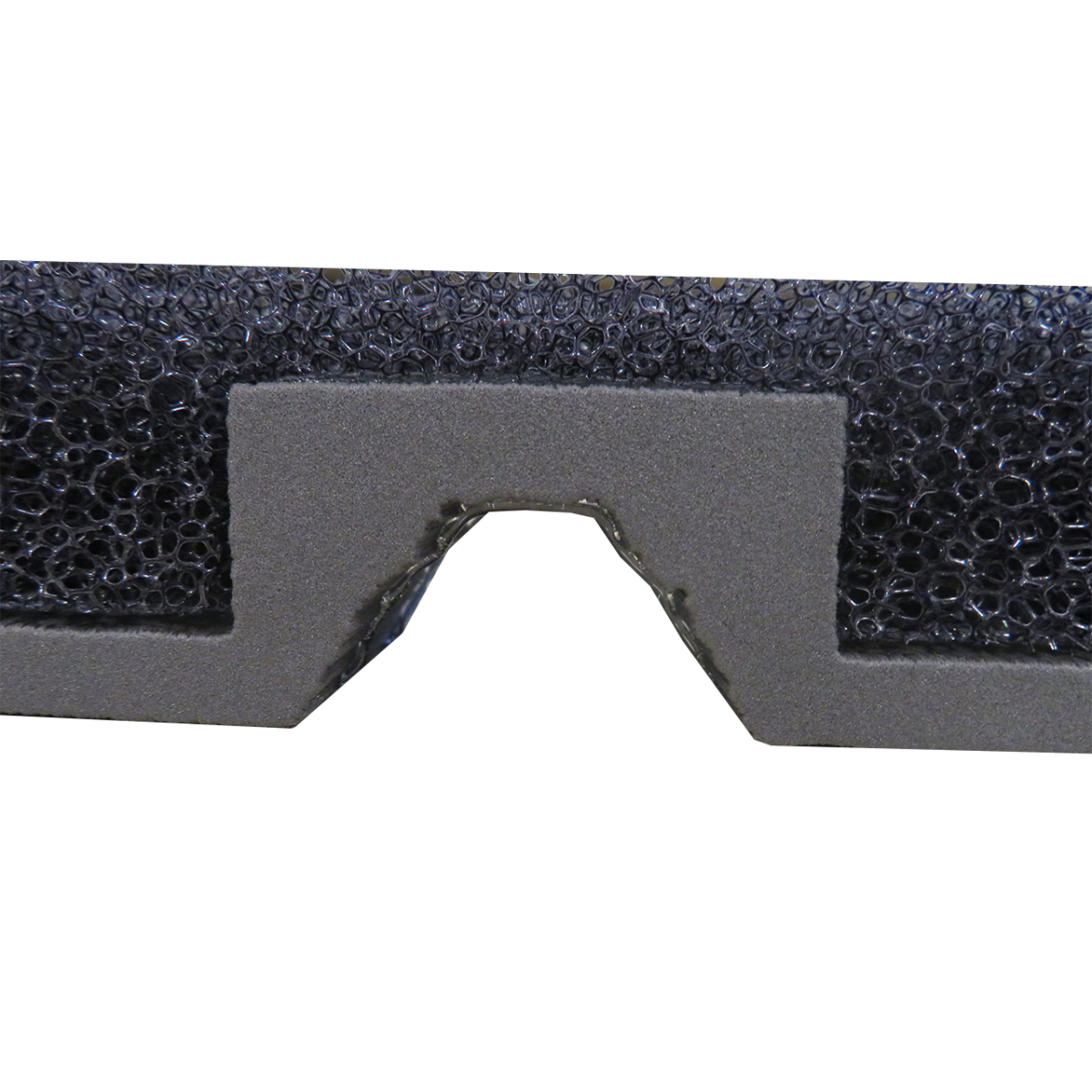 STEEL ROOFING VENTED CLOSURE