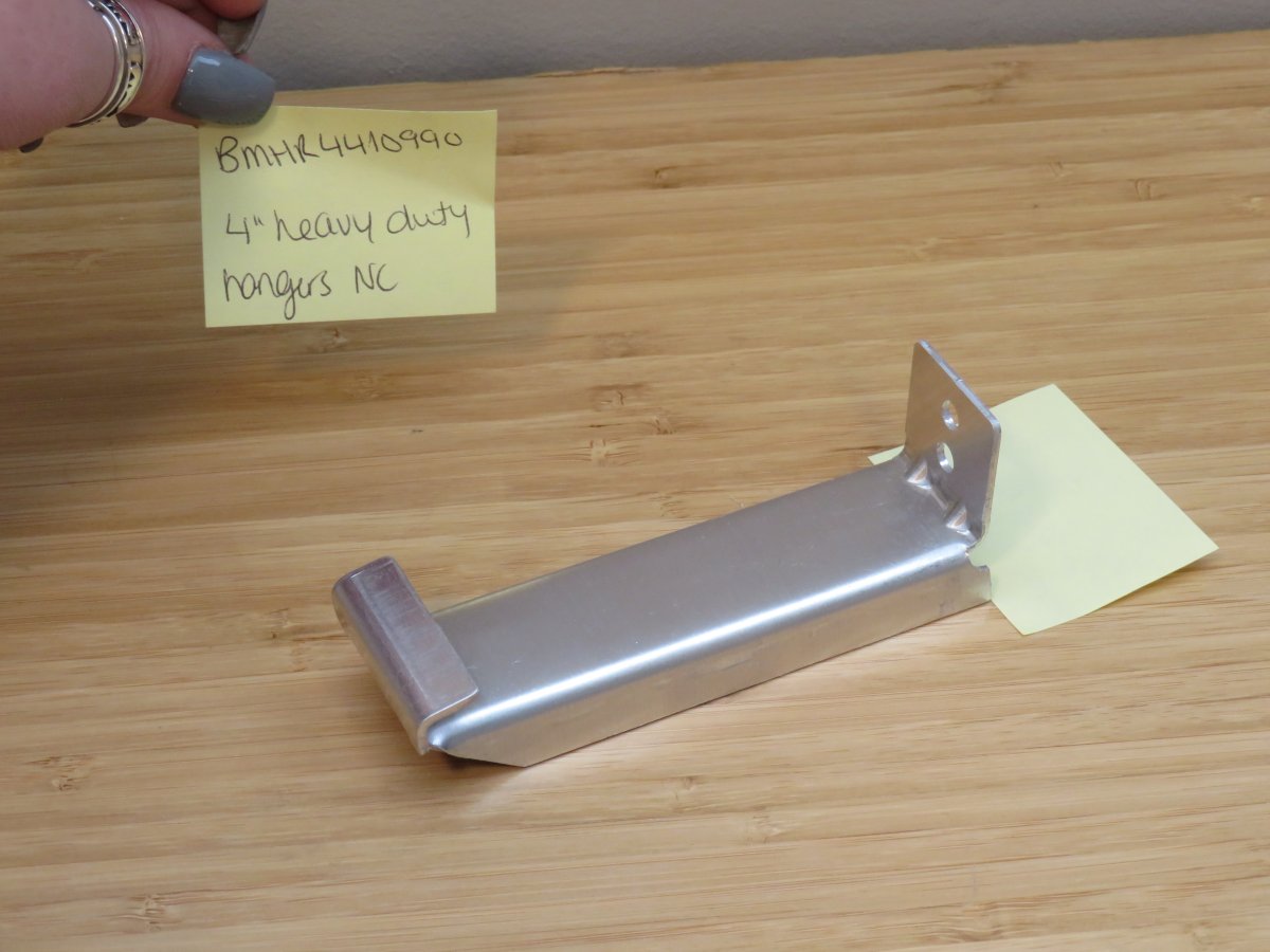 4"HEAVY DUTY HANGERS NO CLIP