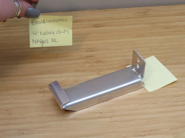 4"HEAVY DUTY HANGERS NO CLIP