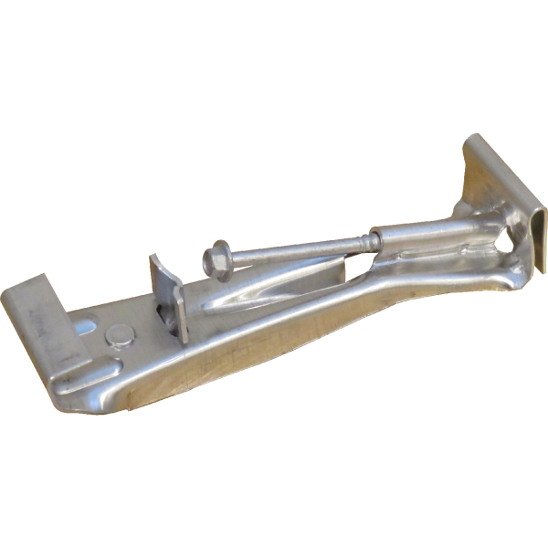 5" 1 PC GUTTER COVER HANGER WITH CLIP