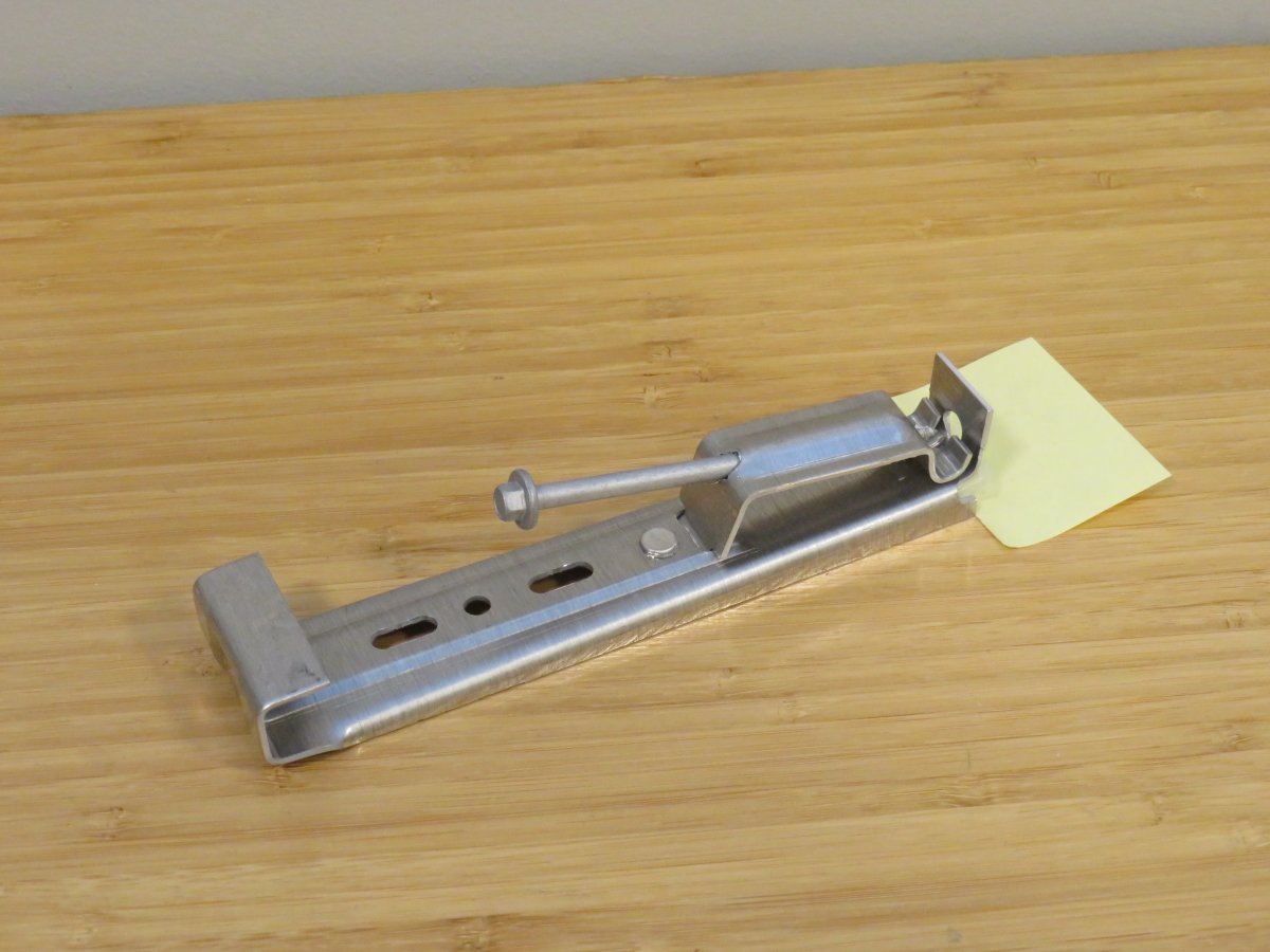 6" SUPREME EMBOSSED SCREW-ON NO CLIP