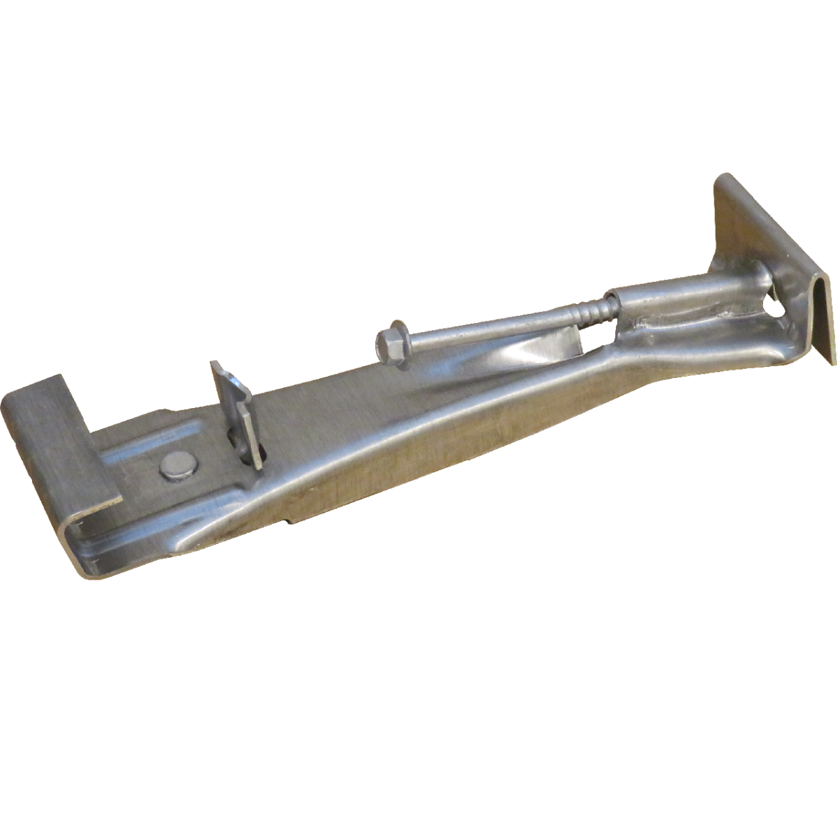 6" 1 PC GUTTER COVER HANGER WITH CLIP