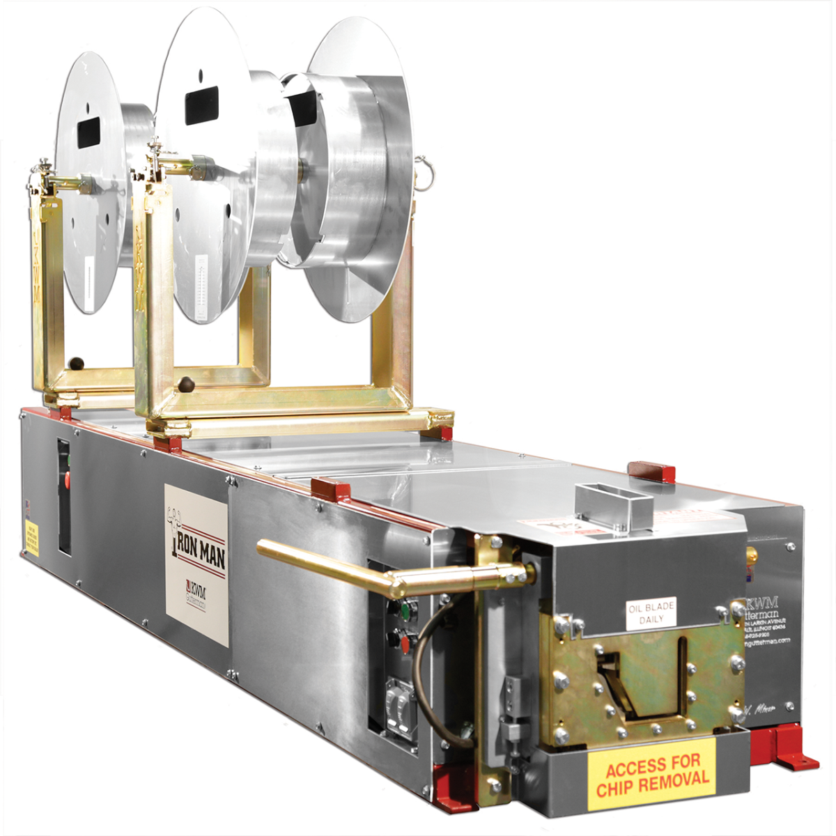 5" IRONMAN GUTTER MACHINE