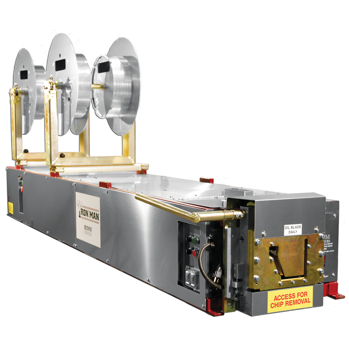 6" IRONMAN GUTTER MACHINE