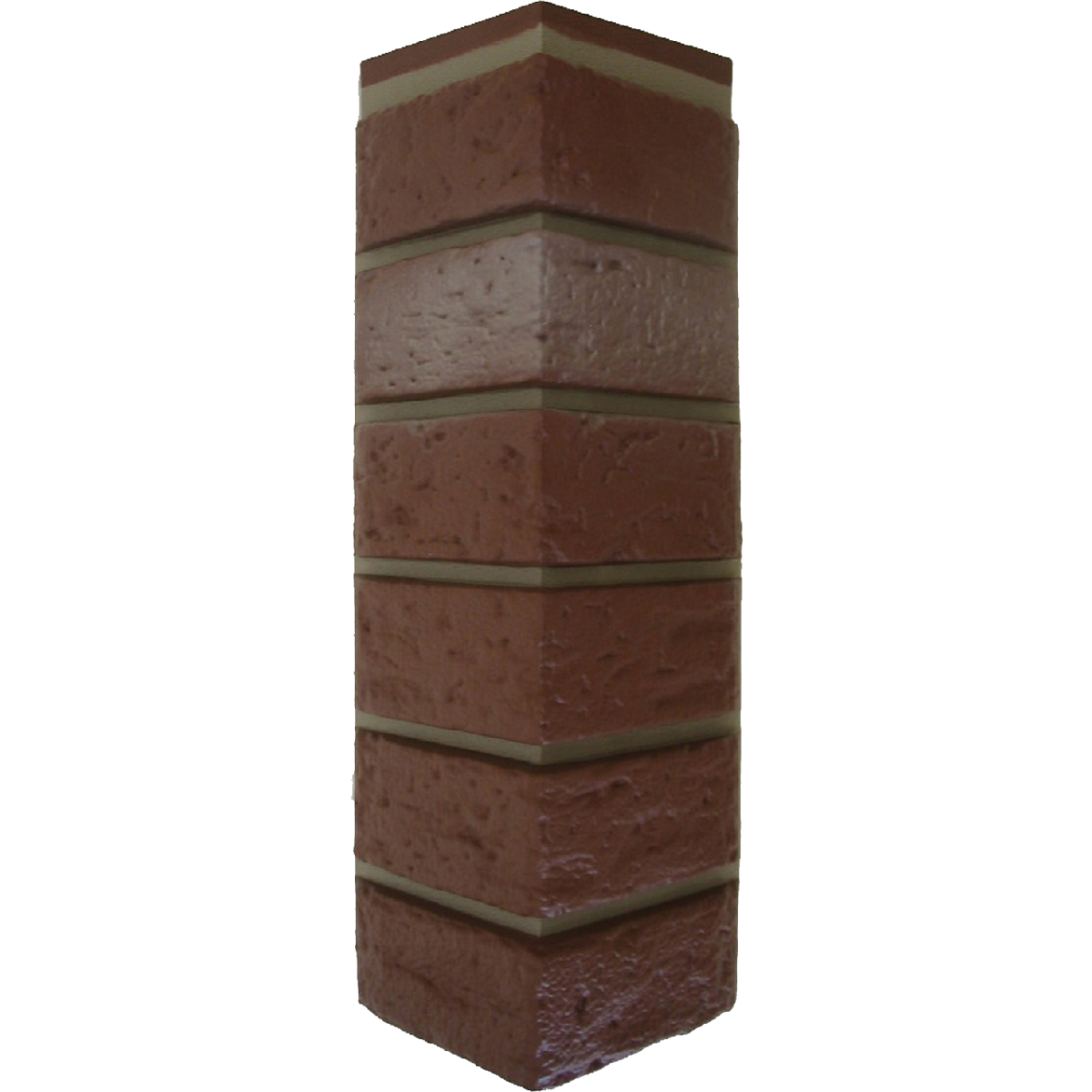 HAND-LAID BRICK CORNER