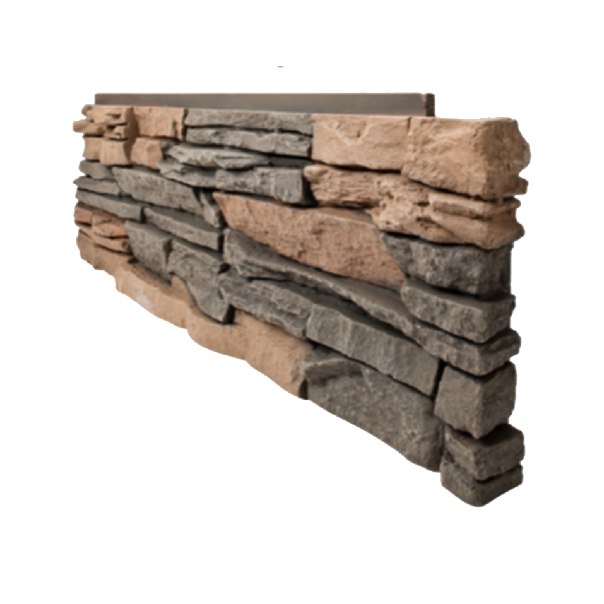 GENSTONE STACKED STONE CORNER PANEL LS