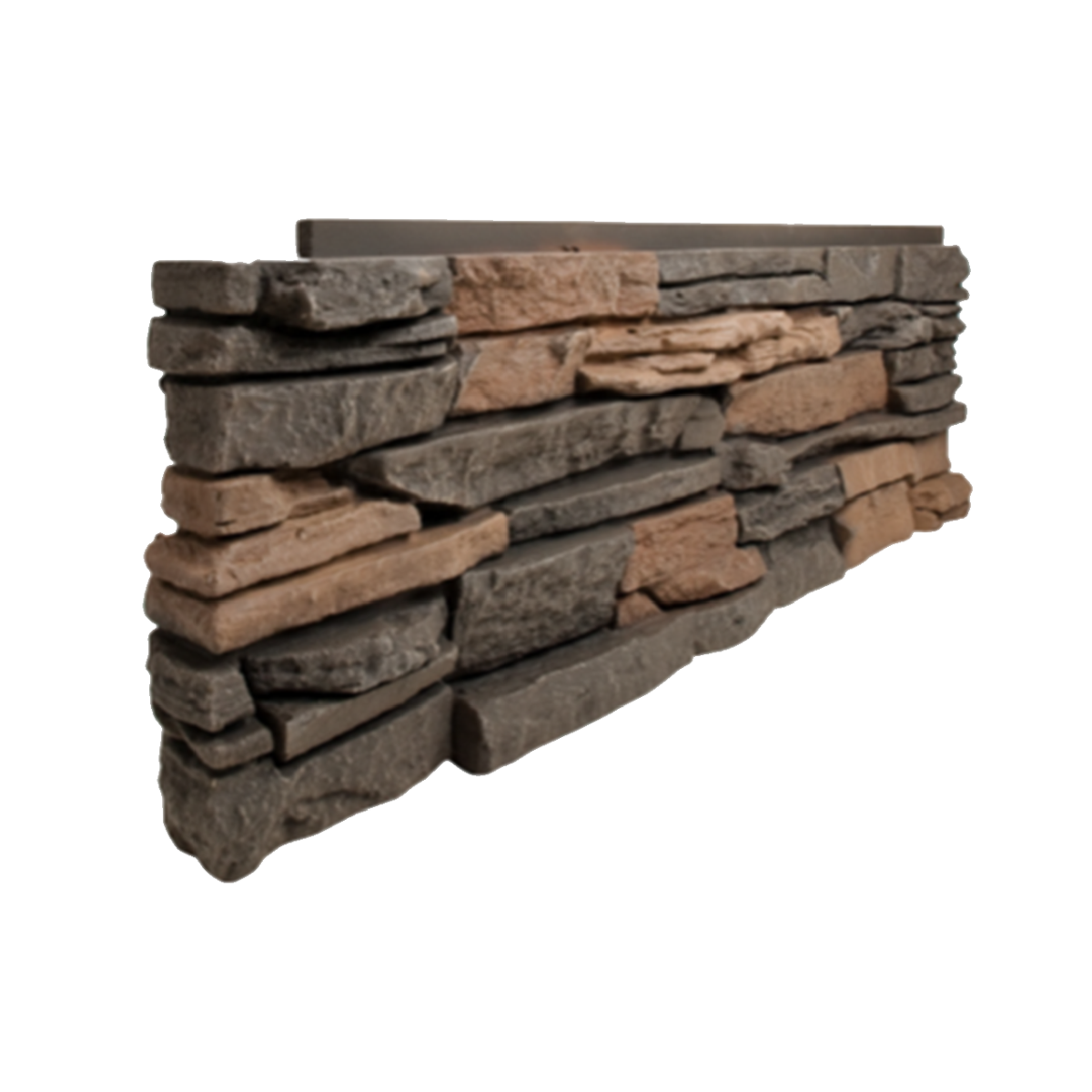 GENSTONE STACKED STONE CORNER PANEL RS